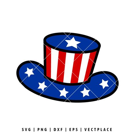 Th Of July Hat Svg Vectplace