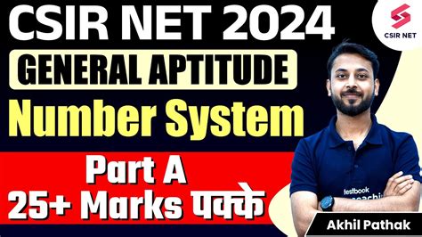 CSIR NET PART A Preparation General Aptitude CSIR NET Number System