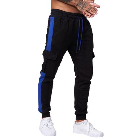 WEAIXIMIUNG Men S Cargo Pants Relaxed Fit Baggy Men S Sweatpants Loose