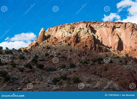 Desert Mesa Plateau Royalty-Free Stock Image | CartoonDealer.com #8768110