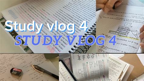 STUDY VLOG 4 Dicas De Como Conciliar Estudos E Rotina Pessoal YouTube