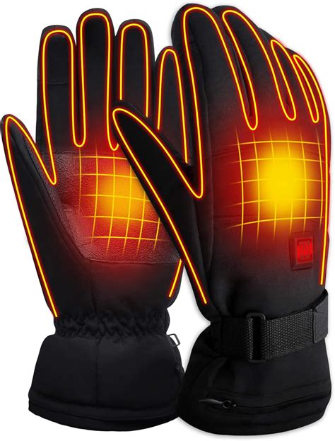 Amazon Svpro Heated Gloves V Rechargeable Battery Powered