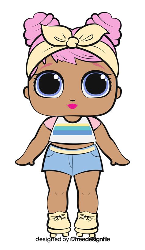 Lol surprise doll, dawn clipart free download