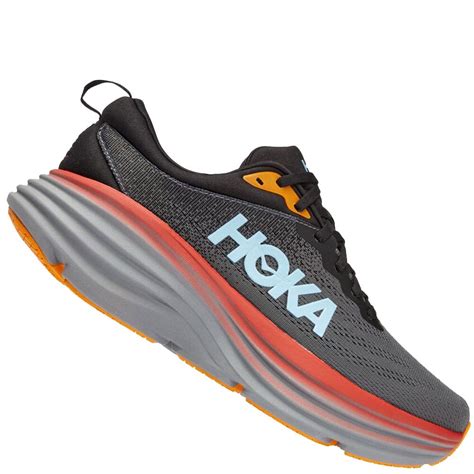 Hoka One One Men S Bondi Wide Athletic Shoes Anthracite Elliottsboots