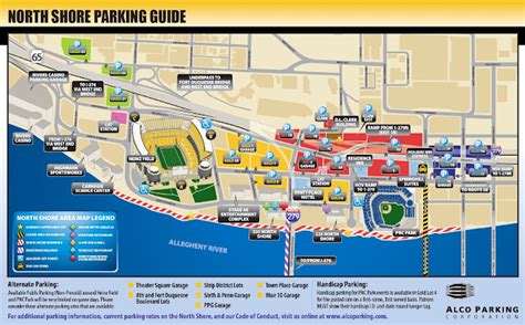 New Pnc Park Parking Map - Seating Chart