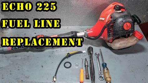 Echo 225 Fuel Line And Primer Bulb Replacement YouTube