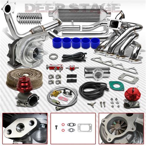 Sell T E T T Pc Turbo Kit W Intercooler Top Mount Manifold B B