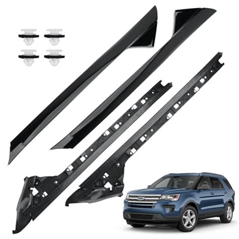 Windshield Trim Fexon Front Driver Side Windshield Outer And Inner A