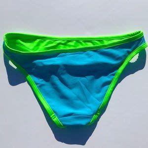 Chubbies Swim Chubbies New Bikini Bottom Bluegreen Size M Poshmark