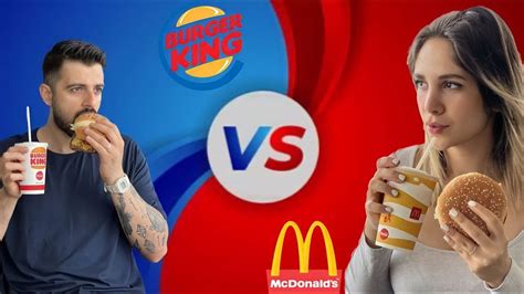 Mc Donald S Vs Burger King Youtube