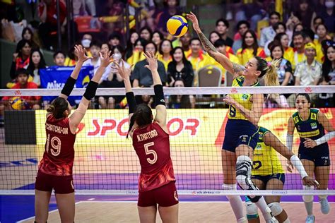 V Lei Feminino Brasil Bate Tail Ndia E Vai Semifinal Da Liga Das