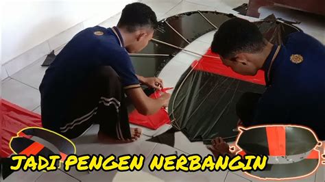 Membuat Layangan Gapangan Pegon Lodoyo Proses Penyampulan Sampai