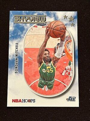 2021 22 Panini NBA Hoops Skyview 8 Donovan Mitchell EBay