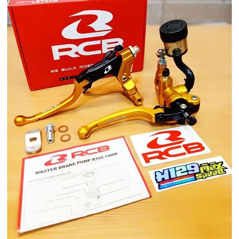 Jual Master Rem Rcb S1 Radial 14mm Universal Shopee Indonesia