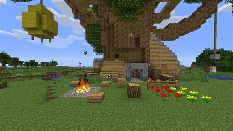 Adventure Time Tree House Minecraft Project