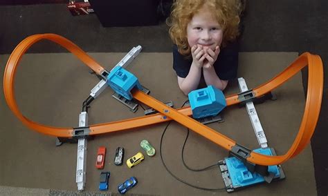 The Brick Castle Hot Wheels Track Builder System Power Booster Kit Review