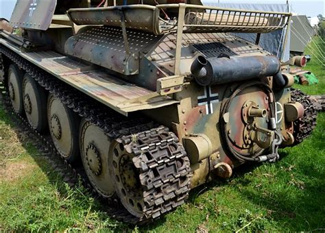 Marder Iii Ausf H 75 Cm Pak 403 Sdkfz 138 Tank Destroyer In Working