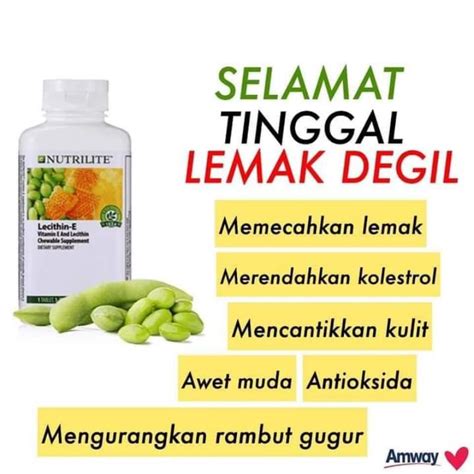 Nutrilite Lecithin E Amway Shopee Malaysia