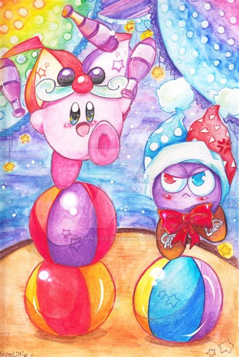 Circus By Paperlillie On Deviantart Kirby Art Kirby Cute Pictures