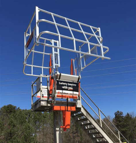 SafeRack Gangway With Safety Cage SafeRack Installations