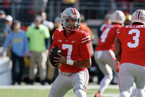 Nfl Draft Ohio State Qb C J Stroud On Display In Peach Bowl