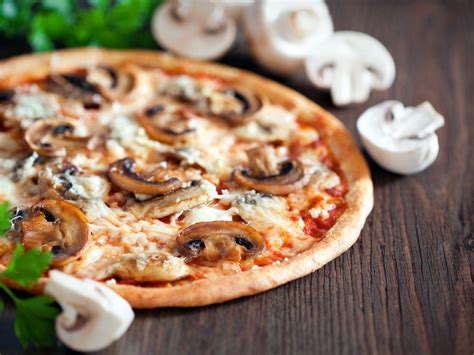 Pizza Aux Champignons Recette Pizza Champignon Recette Pizza