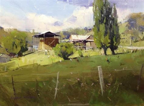 Colley Whisson Landscape Art Watercolor Art Painting