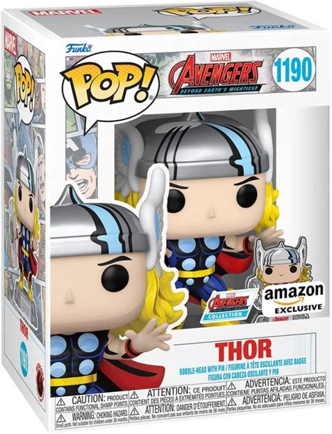 Funko Pop And Pin The Avengers Earths Mightiest Heroes 60th