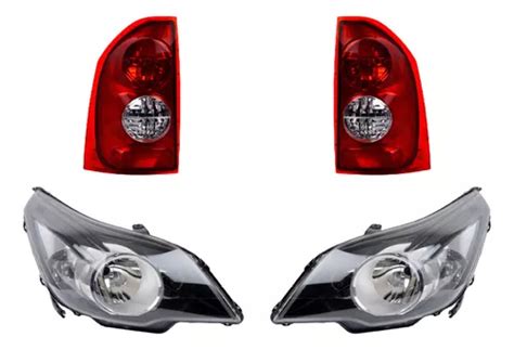 Kit Faros P halog Y Calaveras Depo Tornado Chevrolet 2011 Envío gratis