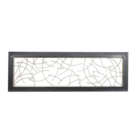 Decmode Indoor Black Metal Rustic Wall Décor