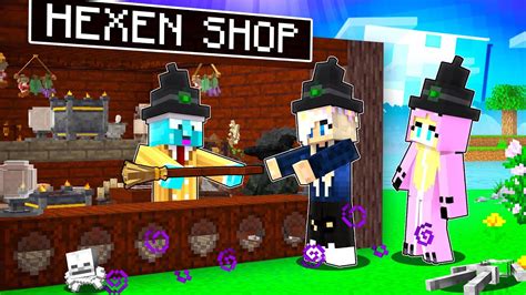 Ich Er Ffne Den Geheimen Hexen Shop Minecraft Freunde Youtube