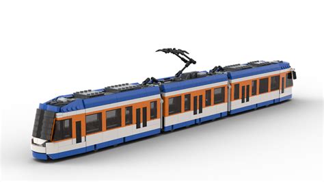 Lego Moc Tram St 14 2 By Germanrailwaybuilder Rebrickable Build