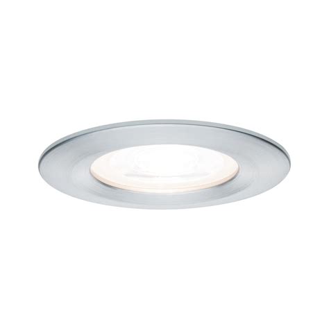 Paulmann Downlights Nova Spot Nova Rond Vast Led Ip44 1x6 5W Gu1