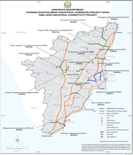 Industrial Corridors Of Tamil Nadu