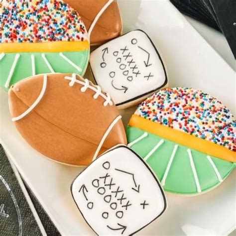 Football Sugar Cookies Royal Icing Artofit