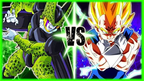 Perfect Cell Vs Majin Vegeta YouTube