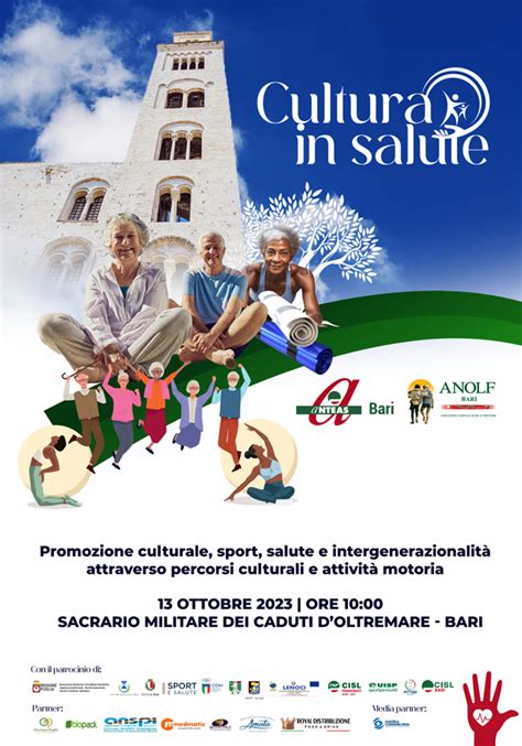 Quarta Tappa A Bari Del Progetto Cultura In Salute Appuntamento