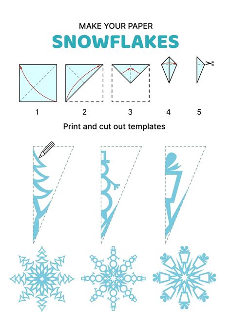 How To Make Snowflakes From Paper