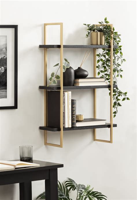 Kate And Laurel 3 Piece Solid Wood Tiered Shelf Reviews Wayfair Canada