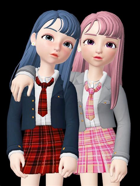 Zepeto Zepetoedit Gadis Kartun Lucu Gambar Bff Gadis Korea