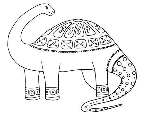 Parasaurolophus Alebrijes Coloring Pages Alebrijes Coloring Pages