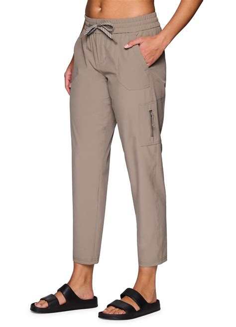 Avalanche Women S Everyday Hiking Stretch Woven Ripstop Ankle Pant With