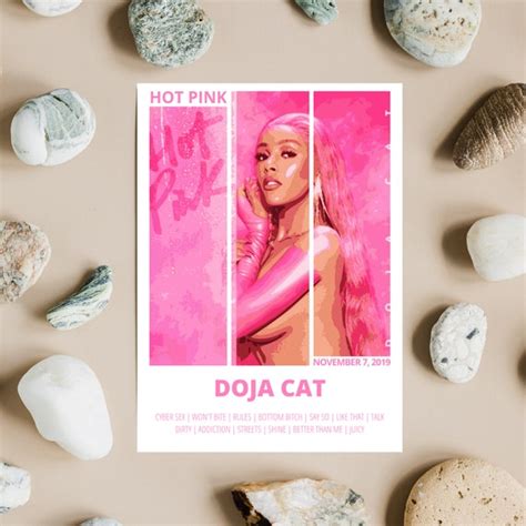 Doja Cat Poster Hot Pink Album Cover Album Poster Etsy Finland