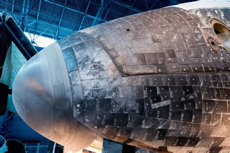 Space Shuttle Discovery Heat Shield Tiles Editorial Stock Image Image