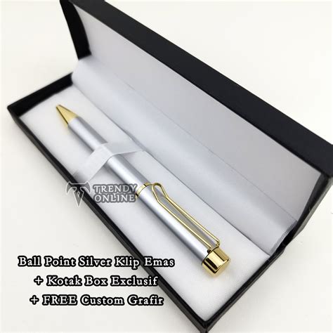 Jual Pulpen Exclusif Ballpoint TR23S Dengan Box Exclusif FREE Cetak