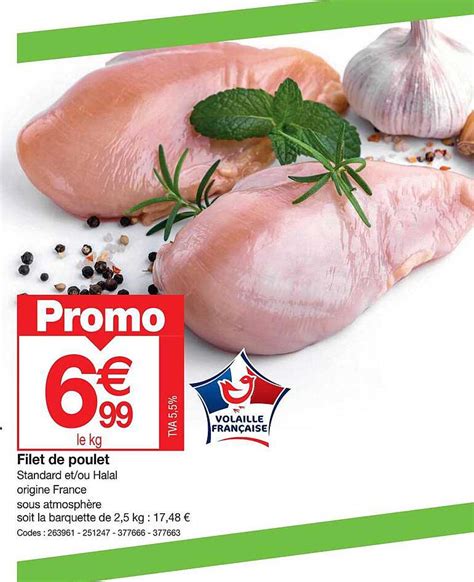 Promo Filet De Poulet Chez Promocash Icatalogue Fr