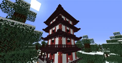 Chinas Sacred Tower Minecraft Map