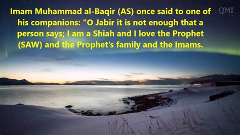 Sayings Of Imam Muhammad Al Baqir A S Youtube