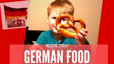 Kids Try German Food Youtube