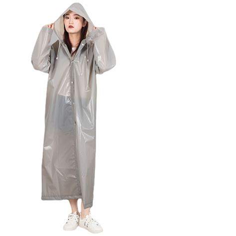 Pack Raincoats For Adults Reusable Eva Rain Ponchos Lightweight Rain